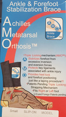 BRAND NEW!! Lace Up/Adjustable AMO Ankle Brace Achilles Metatarsal Orthosis