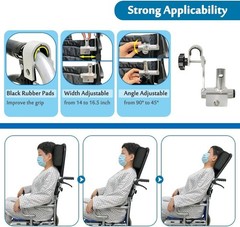 Wheelchair Headrest Neck Support Pillow – Medical Foam Positioner, Universal Fit