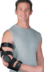 Breg Compact X2K Left Elbow Brace Black Orthopedic Support