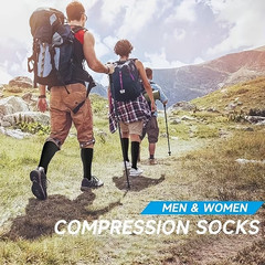 Copper Compression Socks 20-30mmHg Graduated Support Mens Womens S-XXL Wholesale