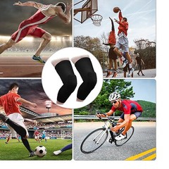 Compression Sleeve Support Leg Knee Brace Pad Socks Sport Basketball Men & Women