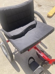 20” W Seat Invacare Top End Excelerator Handcycle 8-speed Adjustable