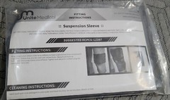 New UniteMedical Suspension Sleeve Black One Size – OA Reliever Knee Brace