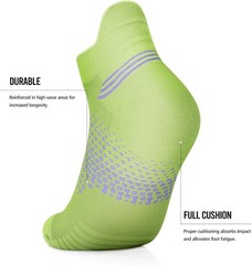 Multicolor Ankle Compression Socks for Women – 6 Pairs, Ultra Comfort & Support