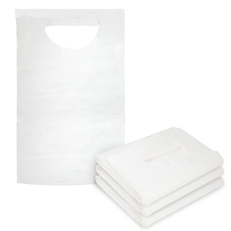 Disposable Overhead Adult Bibs High Quality – 200 Pack / AF4
