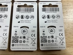Varta Power One PR48 Hearing Aid Batteries – Size 13 – Expire 01/28 – Lot Of 33
