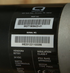 TESTED Quantum ACCU-TRAC Power Chair Motors MOT1908423-01 MOT1908425-01 STRETTO