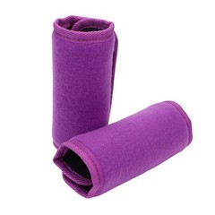 2 Pcs Walker Grips Padded Hand Covers Durable Material For Walkers Purple