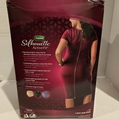 Depend Silhouette Active Fit, Moderate Absorbency, L/XL, 38-50 IN Waist 12 count