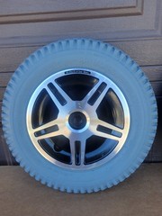 NEW – DRIVE WHEELS / TIRES 3.00-8 For JAZZY 614HD POWER WHEELCHAIR Rims