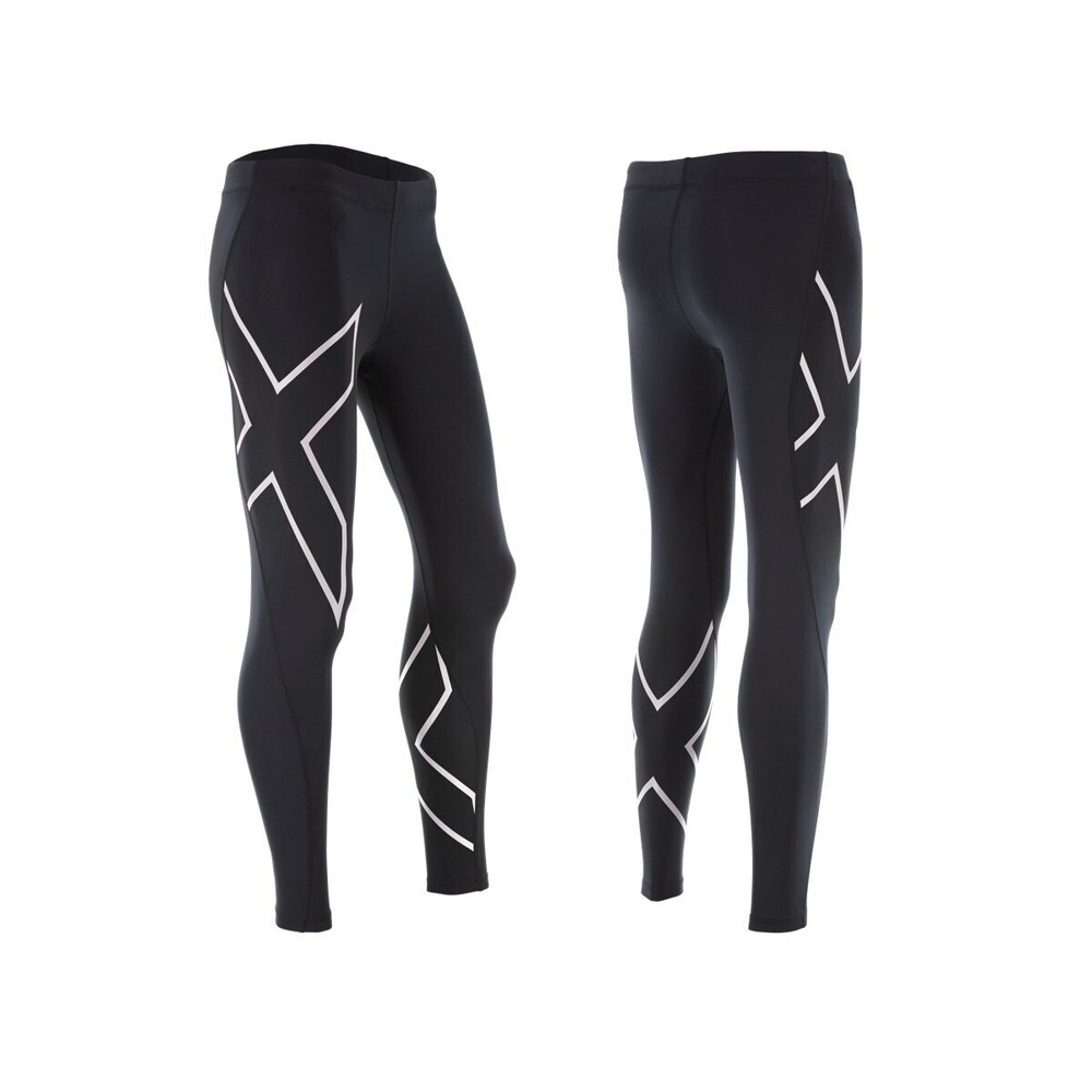 GREAT SAVINGS || 2XU Womens Compression Long Tights – Black/Silver