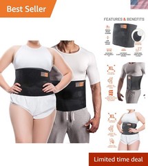 Plus Size Umbilical Hernia Belt for Women | Hernia Binder for Men | Navel, Ve…