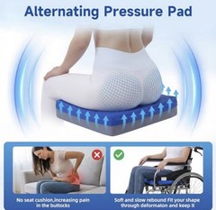 Alternating Pressure Wheelchair Cushion by MobiCushion – Pneumatic Air Pillow