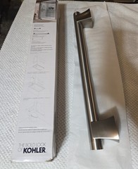 Missing Hardware, Kohler Rubicon 16 in Grab Bar Vibrant Brushed Nickel