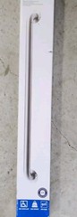 Project Source Exposed Screw 42-in Stainless Steel Wall Mount ADA Compliant Grab