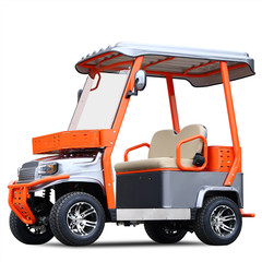 1800W 2-Seater Electric Golf Cart 35 Miles 800lbs Capacity 24mph with Canopy