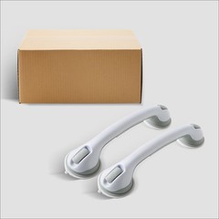 Suction Cup Bathroom Grab Bar, Suction Cup Bathroom Grab Bar with Grippy Texture