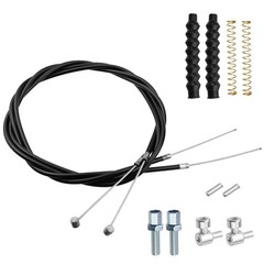 Mewutal Brake Cable Drive Rollator Replacement Parts Set Black
