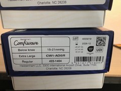 Haddenham Comfiwave Compression Stockings Extra Large Below Knee ( Total 4 sox)