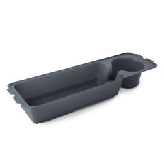 Extra-Thick Walker Basket Clear Plastic Insert/Tray/Cup Holder – All Colors