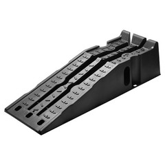 6.7 in Lift Height, 2 PCS 16000 lbs GVW Capacity, Portable Car Service Ramps