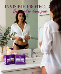 (Pack of 2) Poise Incontinence Pads, 3 Drop Moderate Absorbency, 20 Pads