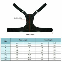 Posture Corrector Back Support for Compression Fracture, Hunched Back, Kyphosis