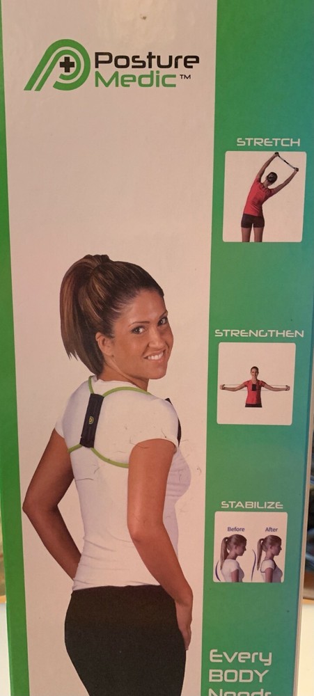 Posture Medic-Posture Corrector for Unisex – Black