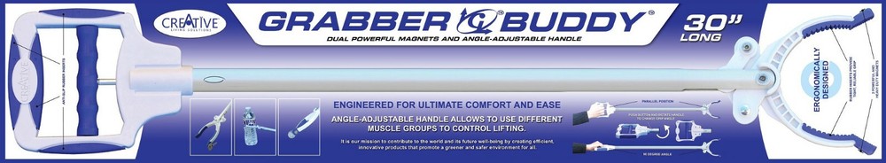 Grabber Buddy | 2-PK Reaching Extender | Grip Aid | Easy Reach | 30″ 36″ 48″ 60″