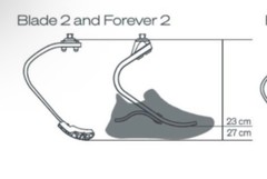Levitate 2 prosthetic running blade foot. Great cond. category 4.5.