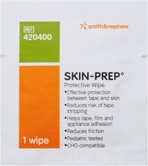 No-Sting Protective Wipes – 50 Sterile Skin Barrier Wipes for Sensitive Skin