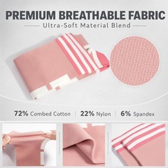 Compression Socks for Knee High Socks for Sports Yoga Pink