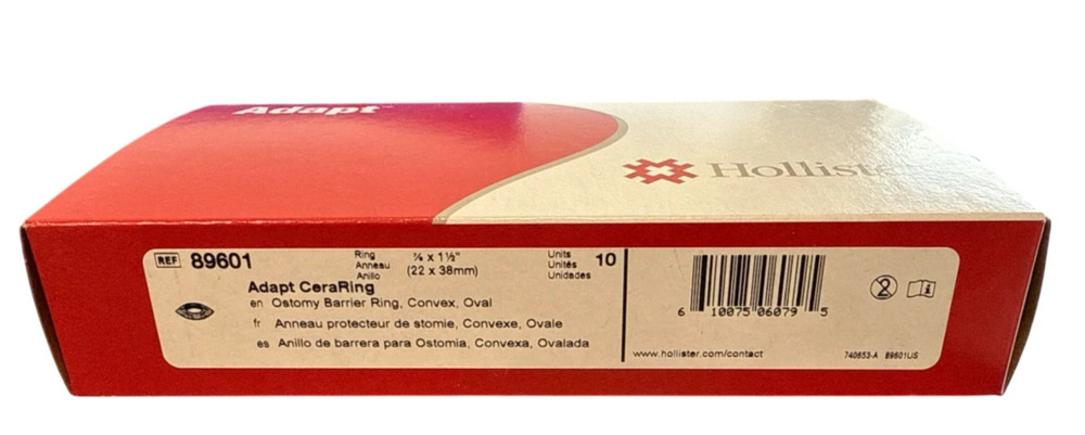 89601 Hollister Moldable Extended Wear Skin Barrier Ring No Flange Exp 2030