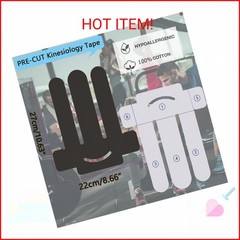 Kinesiology Tape for Shoulder Precut, 12 PCS Shoulder Tape for Pain Relief, Orig