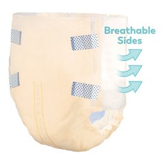 Tranquility Essential Incontinence Brief XL Breathable 2747 Heavy 64 Ct