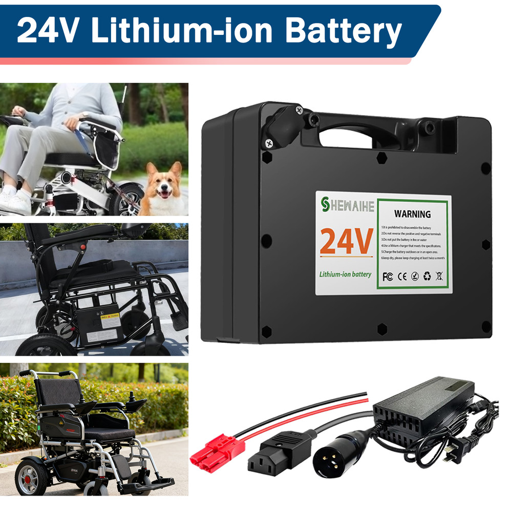 24V Lithium Battery 24V Wheelchair battery 24V 20Ah 12Ah Li-Ion Battery