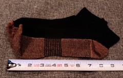 Compression Socks New for Women and Men Arch Support Ankle Height Black Brown