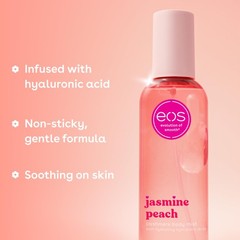 eos Cashmere Body Mist, Jasmine Peach, Body Spray for Women, Hair Mist, Floral P