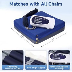 Alternating Pressure Wheelchair Cushion by MobiCushion – Pneumatic Air Pillow