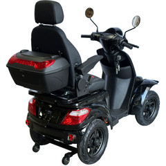 1000W Heavy Duty 4-Wheel Electric Mobility Scooter 60V 3-Speed 500lbs Load NEW