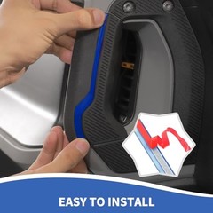Center Console Dash Grab Handle Cover Trim Compatible with 2021-2024 Ford Blue