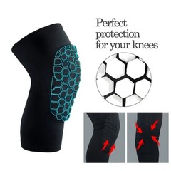 US Compression Sleeves Long Knee Pads Brace Support Protector Basketball Sports