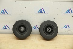 PAIR 6″ Caster Wheels Tires for Quantum Edge 3 / Q6 2.0 / J4 J4e Power Chairs
