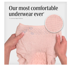 Depend Night Defense Adult Underwear Women Small 64 Count Overnight