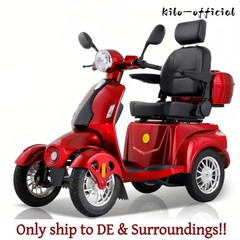 800W Heavy Duty Four Wheel Mobility Scooters for Seniors & Adult 500lbs Capacity