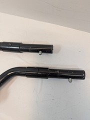 Drive Medical Poly Fly Transport Wheelchair Anti-Tip Bars Wheels OEM