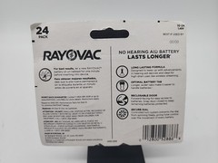Rayovac 1.45V Hearing Aid Batteries Size 10 – 3 Packs – 24 Total – Expires 05/24
