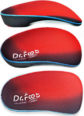 ‚S 3/4 Length Orthotic Insoles, High Arch Support Inserts for Flat Feet Plantar