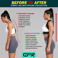 Posture Corrector Back Support Shoulder Brace Clavicle Belt Adjustable Men Women