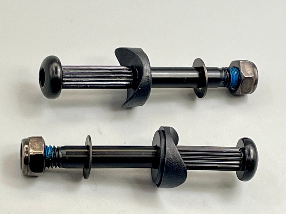 Rear Wheel Axles, KNURLED, 2 Pk, Parts, Rollator Walker Drive R726